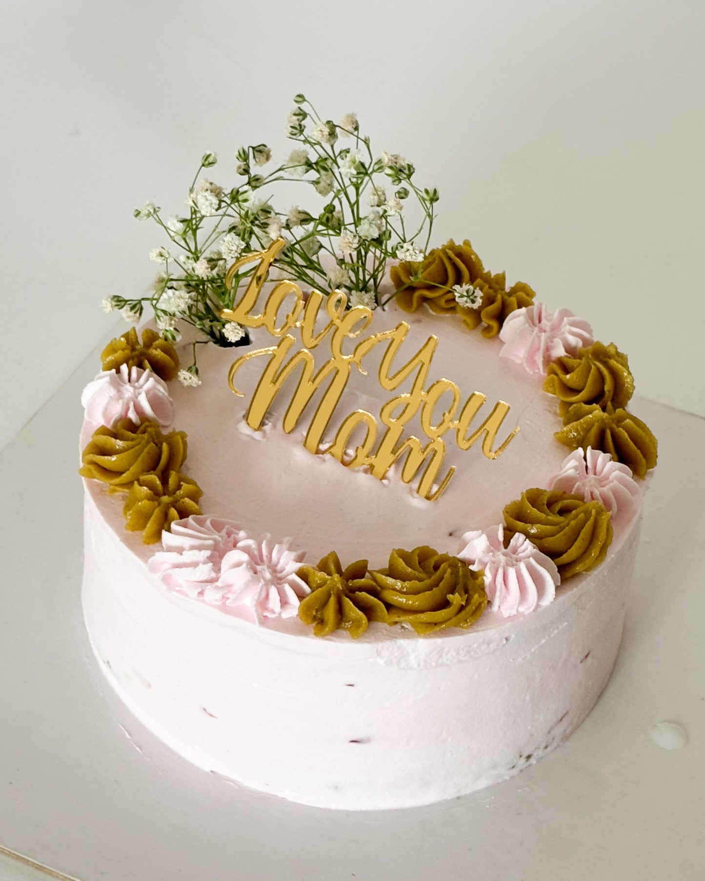 ROSE PISTACHIO CAKE
