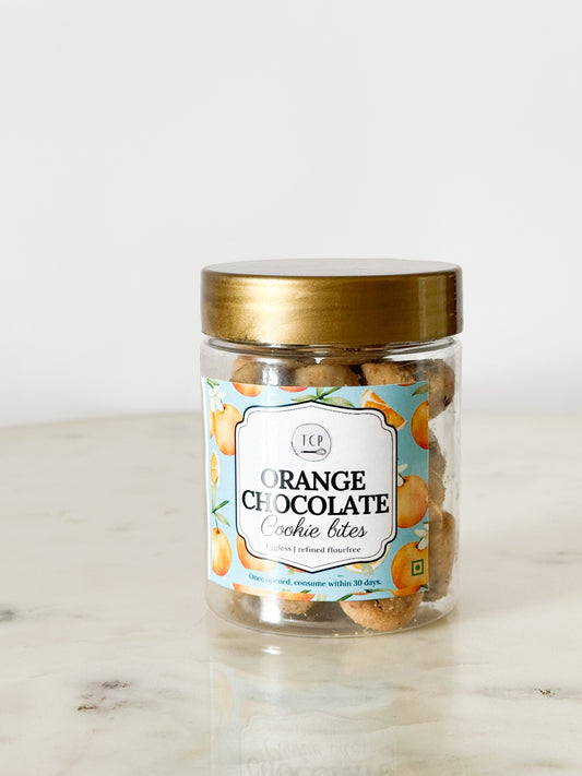 ORANGE CHOCOLATE COOKIE BITES