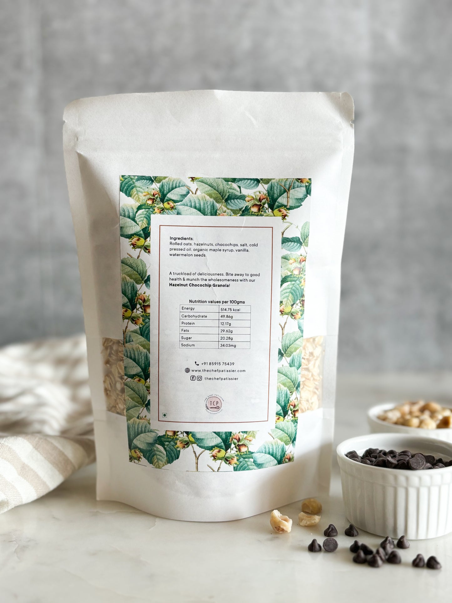 HAZELNUT CHOCOCHIP GRANOLA