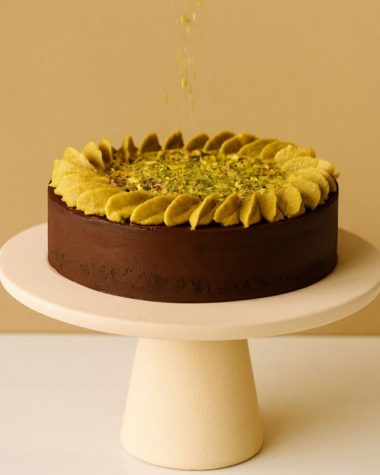 PISTACHIO GANACHE CAKE