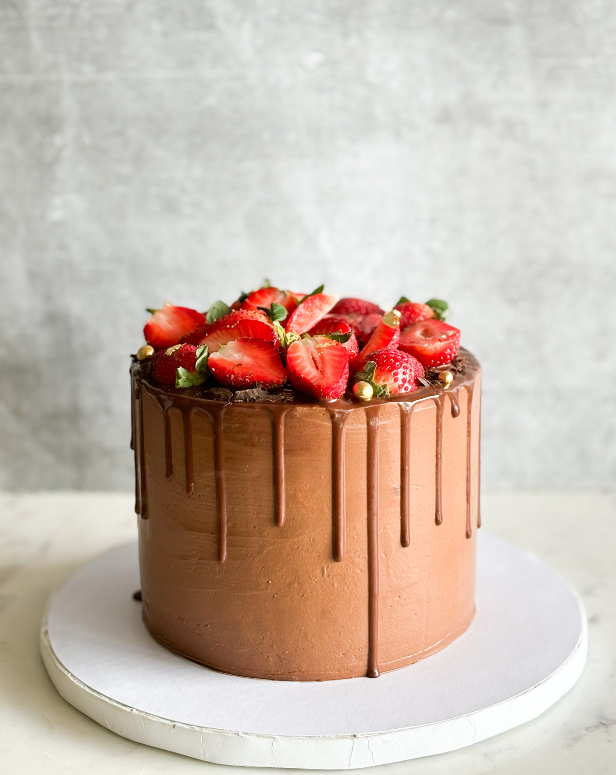 strawberry chocolate drip 