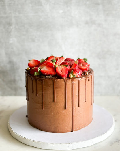 strawberry chocolate drip 