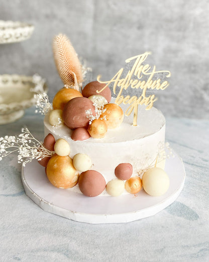 ENGAGEMENT CAKE
