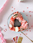 MONOGRAM HEART CAKE