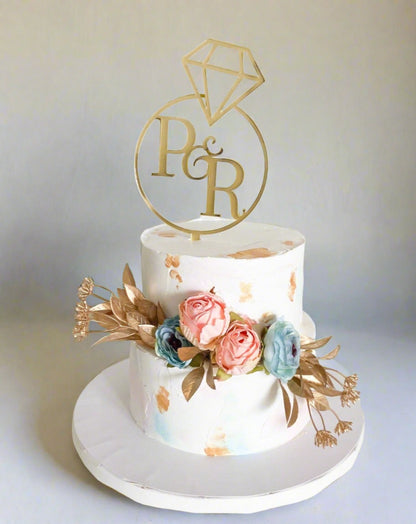 ENGAGEMENT CAKE